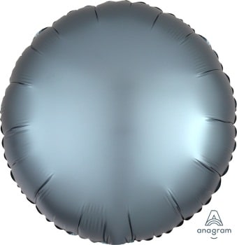 18:Satin Luxe Steel Blue Circle