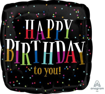 18:Squere Fun Birthday Type