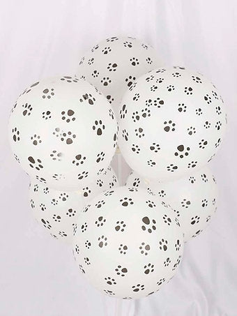 Pawsome pawty balloons