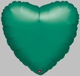 18:Metalic Green Heart