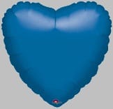 18:Metalic Blue Heart
