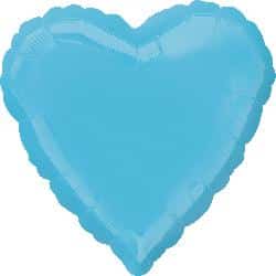 18:Caribbean Blue Heart