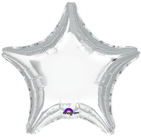 18:Metalic Silver Star