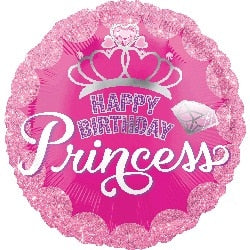 18:Princess Crown & Gem Happy Bday