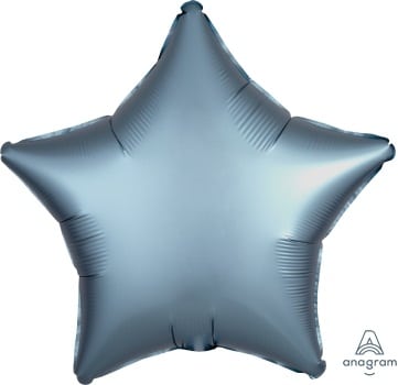 18:Satin Luxe Steel Blue Star