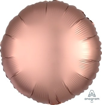 18:Satin Luxe Rose Copper Cirle