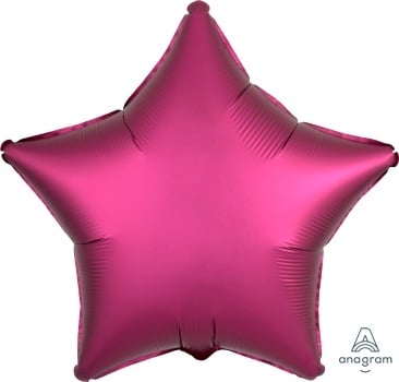 18:Satin Luxe Pomegranate Star