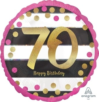 18:Holo:Pink & White Milestone 70