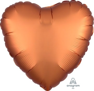 18:Satin Luxe Amber Heart