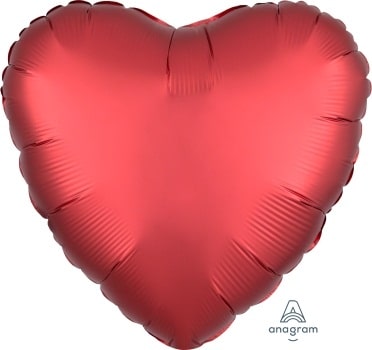 18:Satin Luxe Sangria Heart