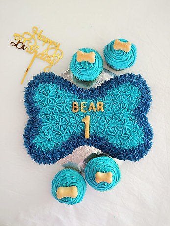 Beef Me Up Pup Cake